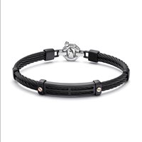 Bracelet Baraka Man in Steel Diamante BR372921ROLU210002